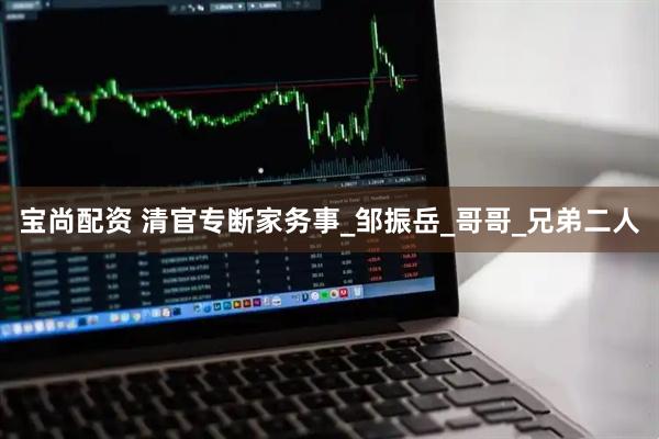 宝尚配资 清官专断家务事_邹振岳_哥哥_兄弟二人